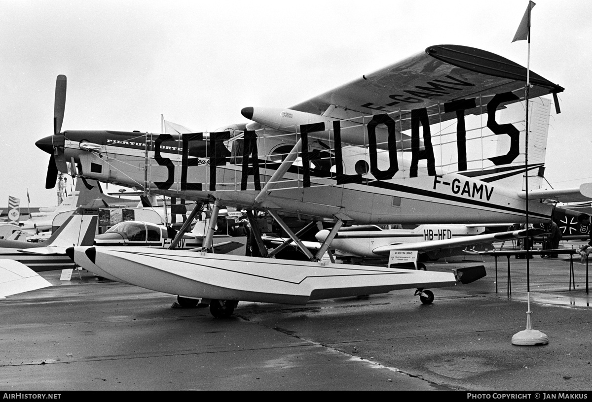 Aircraft Photo of F-GAMV | Pilatus PC-6/B2-H2 Turbo Porter | AirHistory.net #560714