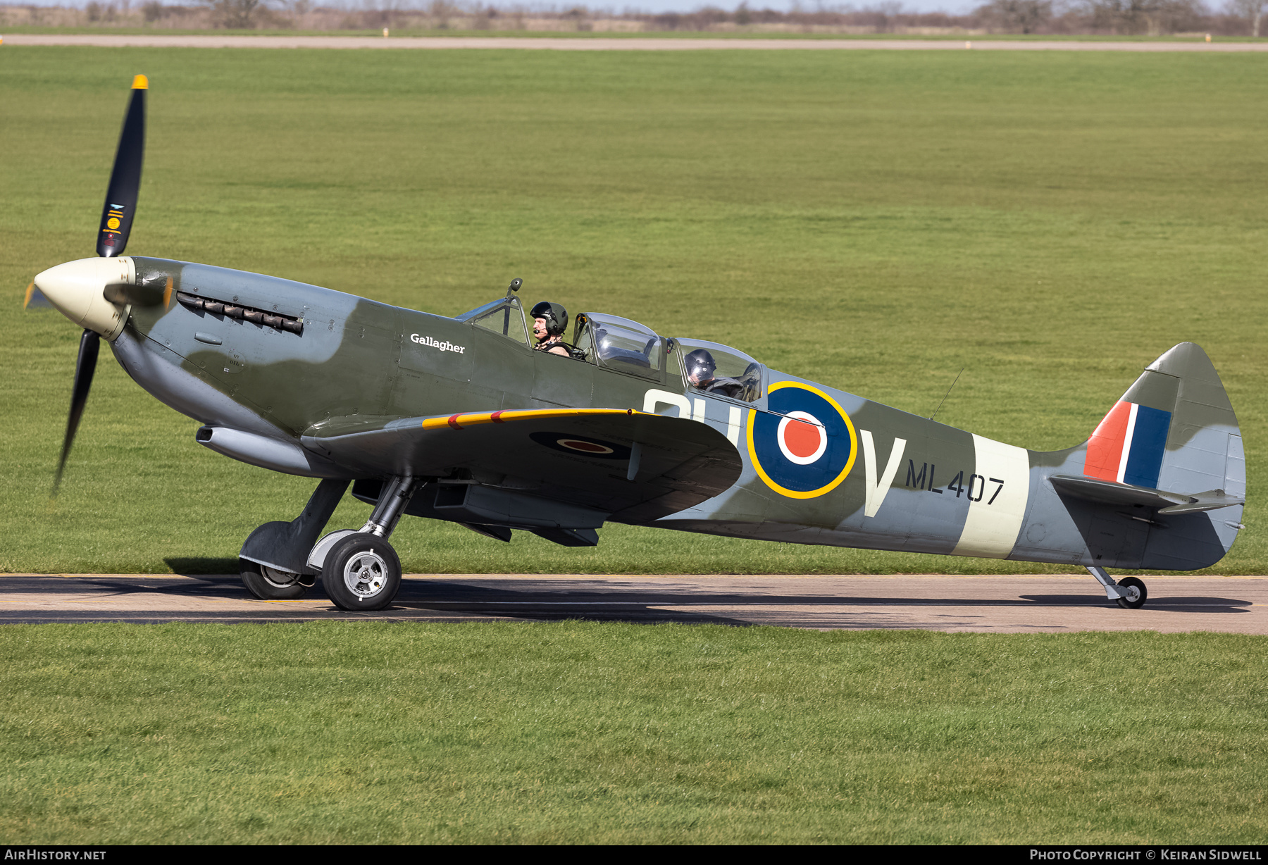 Aircraft Photo of G-LFIX / ML407 | Supermarine 509 Spitfire T9 | UK - Air Force | AirHistory.net #560737