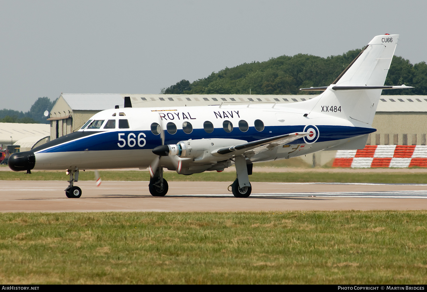 Aircraft Photo of XX484 | Scottish Aviation HP-137 Jetstream T2 | UK - Navy | AirHistory.net #560749
