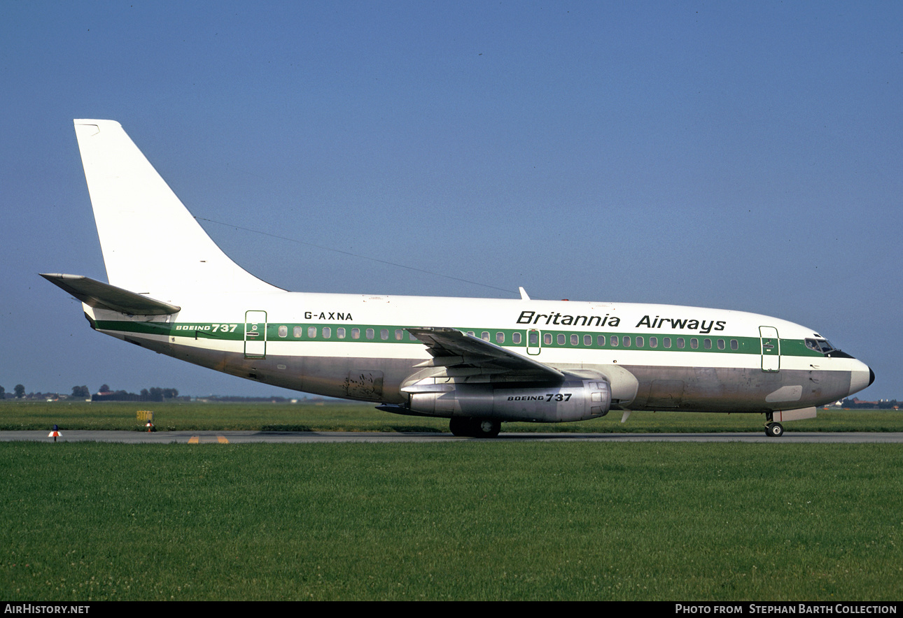 Aircraft Photo of G-AXNA | Boeing 737-204C | Britannia Airways | AirHistory.net #560751