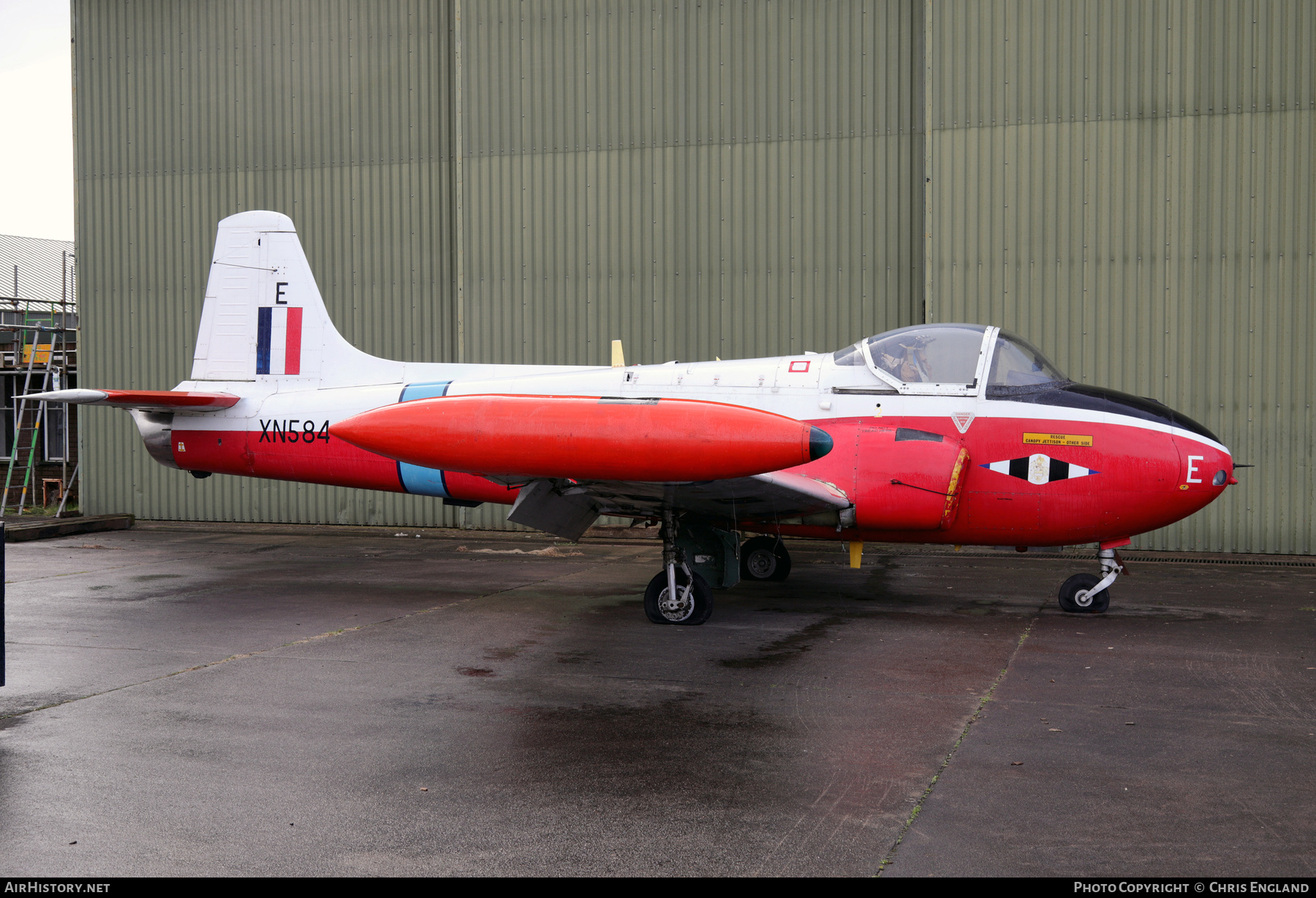 Aircraft Photo of XN584 | BAC 84 Jet Provost T3A | UK - Air Force | AirHistory.net #560763