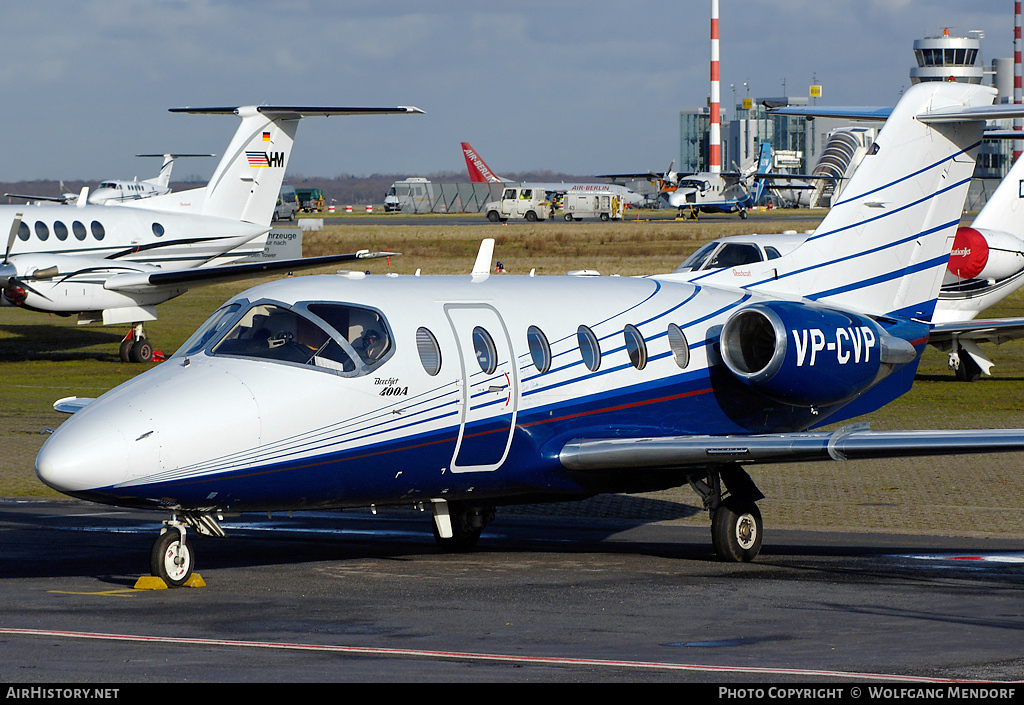 Aircraft Photo of VP-CVP | Raytheon Beechjet 400A | AirHistory.net #560784