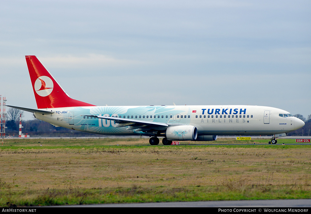 Aircraft Photo of TC-JGU | Boeing 737-8F2 | Turkish Airlines | AirHistory.net #560797