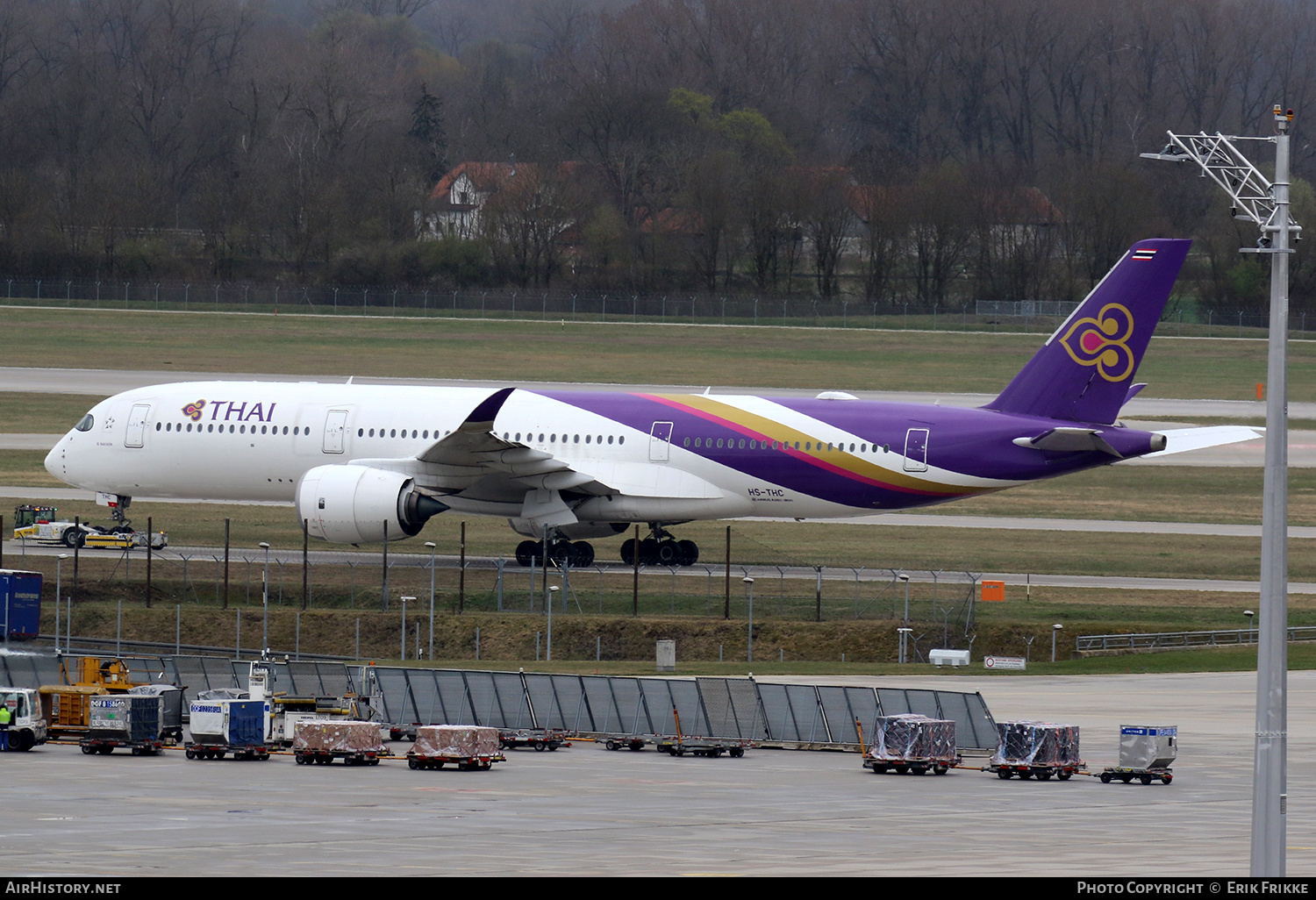 Aircraft Photo of HS-THC | Airbus A350-941 | Thai Airways International | AirHistory.net #560804