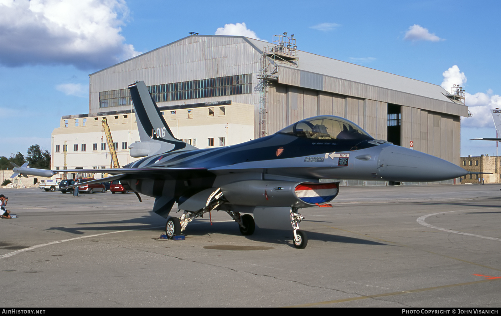 Aircraft Photo of J-016 | General Dynamics F-16AM Fighting Falcon | Netherlands - Air Force | AirHistory.net #560811