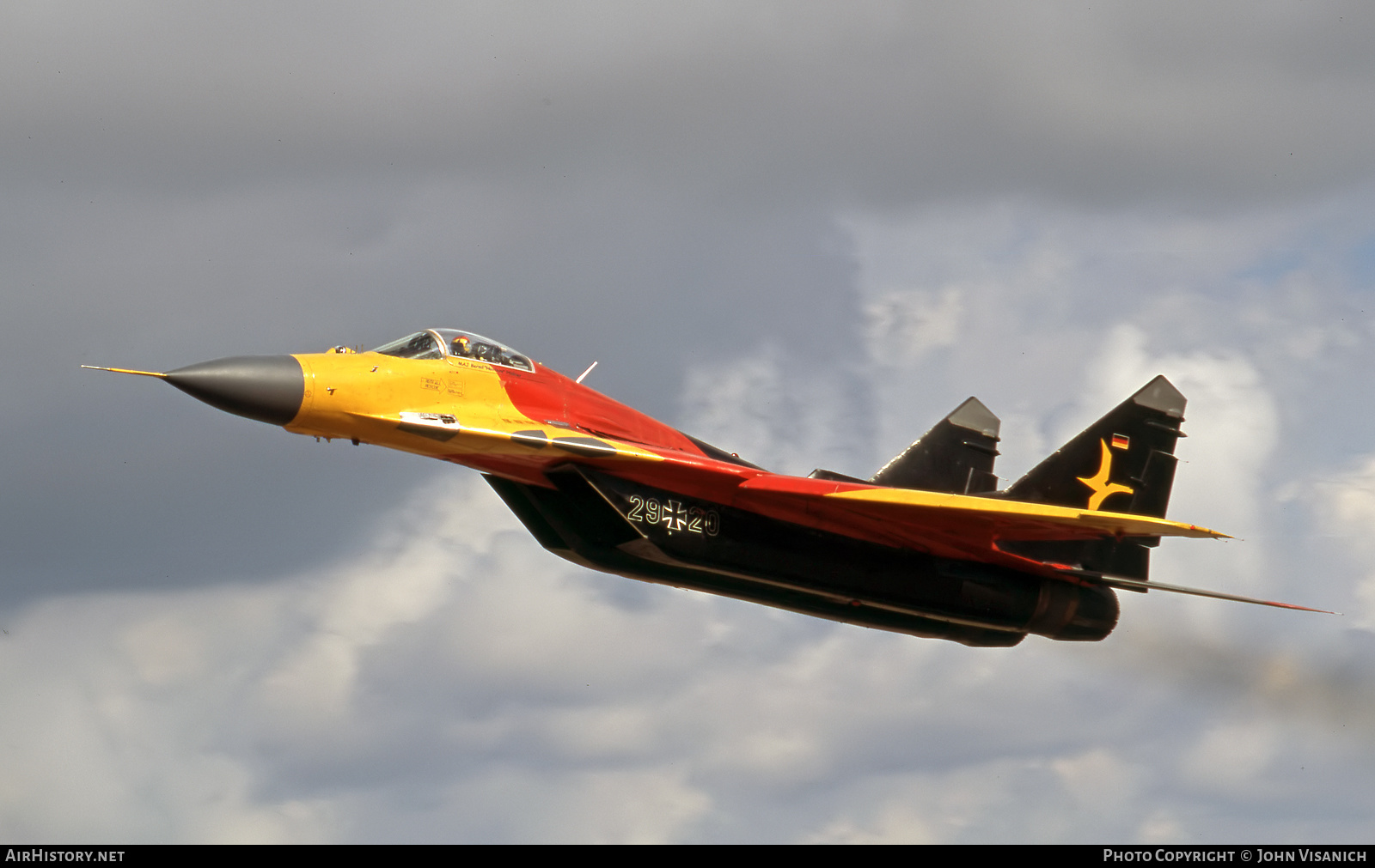 Aircraft Photo of 2920 | Mikoyan-Gurevich MiG-29G (9-12A) | Germany - Air Force | AirHistory.net #560812