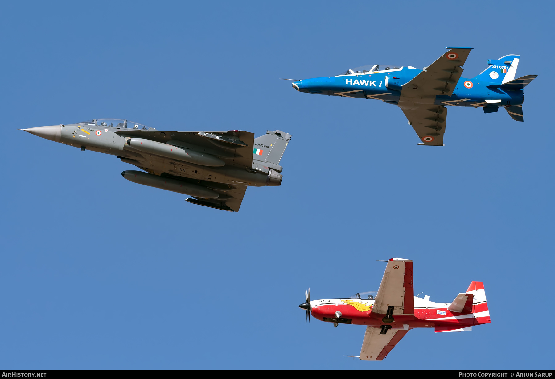 Aircraft Photo of KH-T2010 | Hindustan Tejas LCA-T | India - Air Force | AirHistory.net #560818