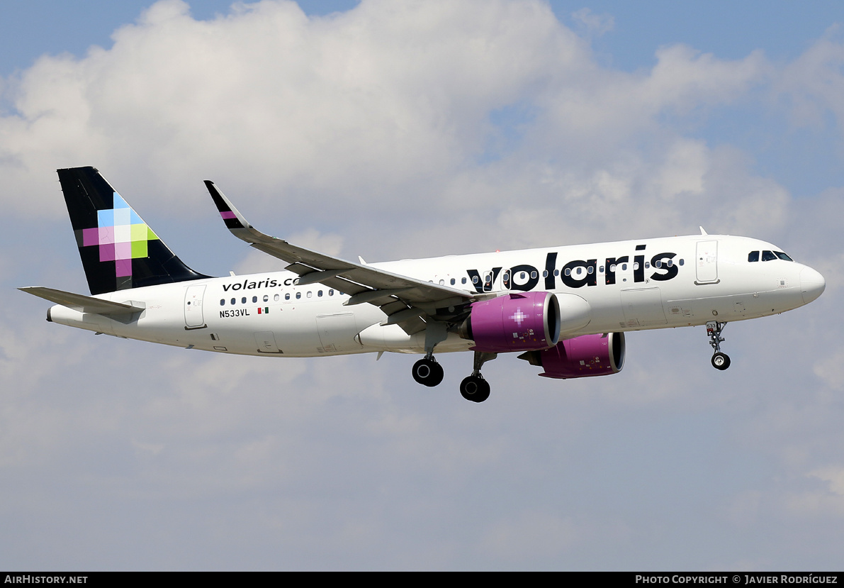 Aircraft Photo of N533VL | Airbus A320-271N | Volaris | AirHistory.net #560819