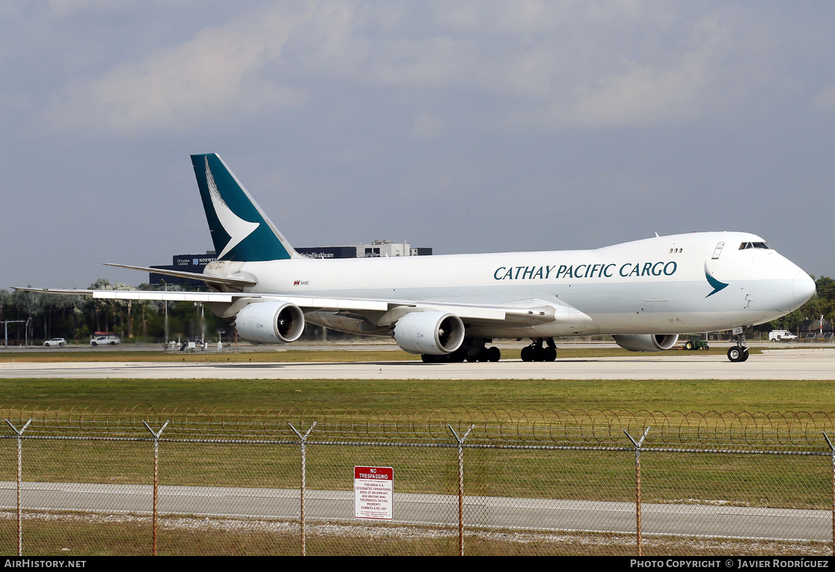 Aircraft Photo of B-LJD | Boeing 747-867F/SCD | Cathay Pacific Airways Cargo | AirHistory.net #560835