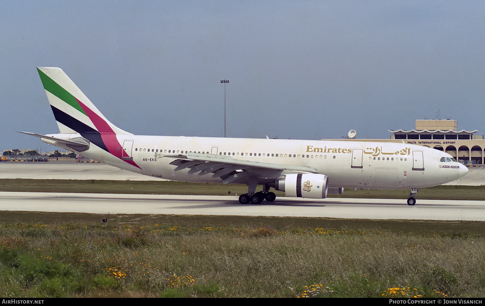 Aircraft Photo of A6-EKO | Airbus A300B4-605R | Emirates | AirHistory.net #560839