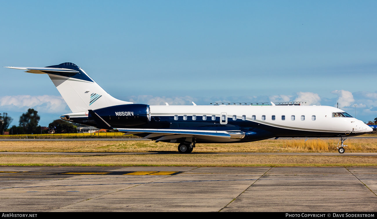 Aircraft Photo of N650RV | Bombardier Global 6000 (BD-700-1A10) | AirHistory.net #560863