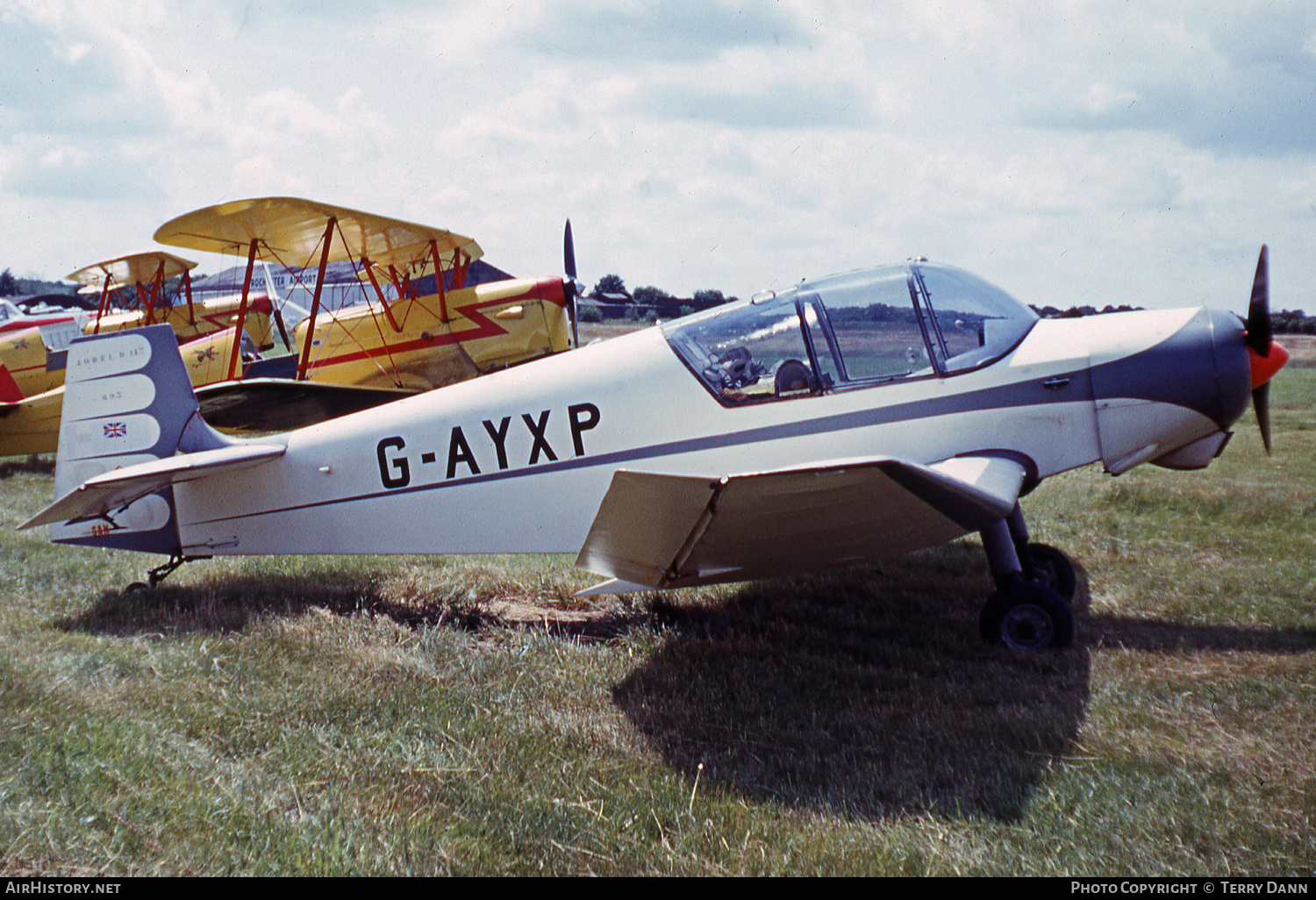 Aircraft Photo of G-AYXP | SAN Jodel D-117A | AirHistory.net #560866