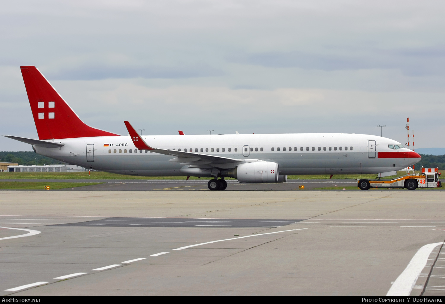 Aircraft Photo of D-APBC | Boeing 737-8BK | PrivatAir | AirHistory.net #560895