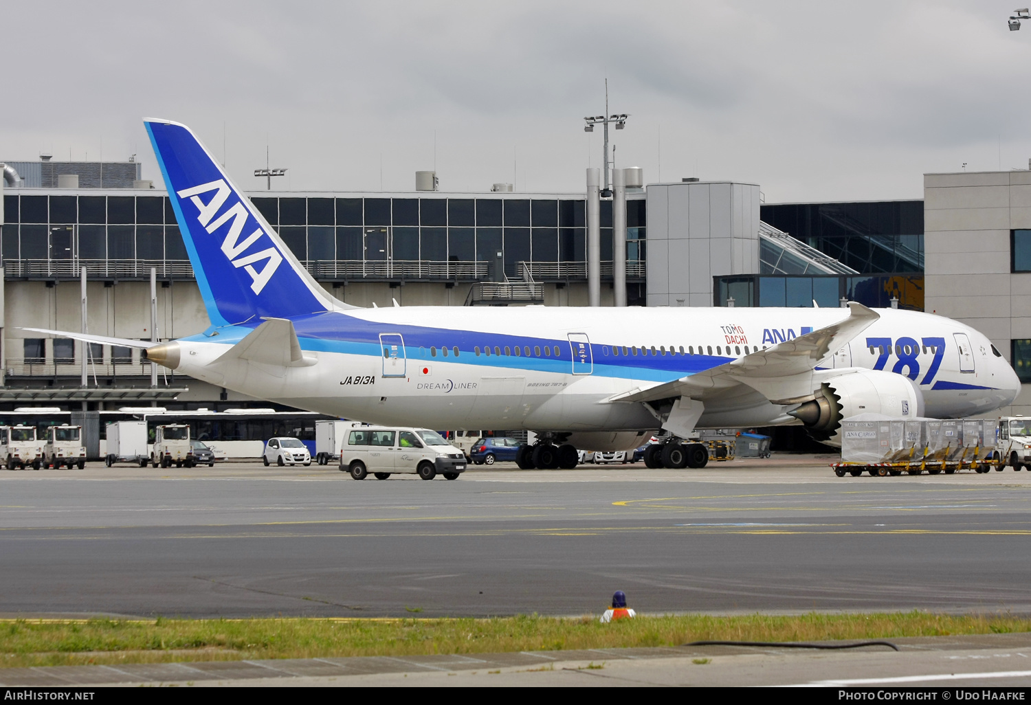 Aircraft Photo of JA813A | Boeing 787-8 Dreamliner | All Nippon Airways - ANA | AirHistory.net #560900
