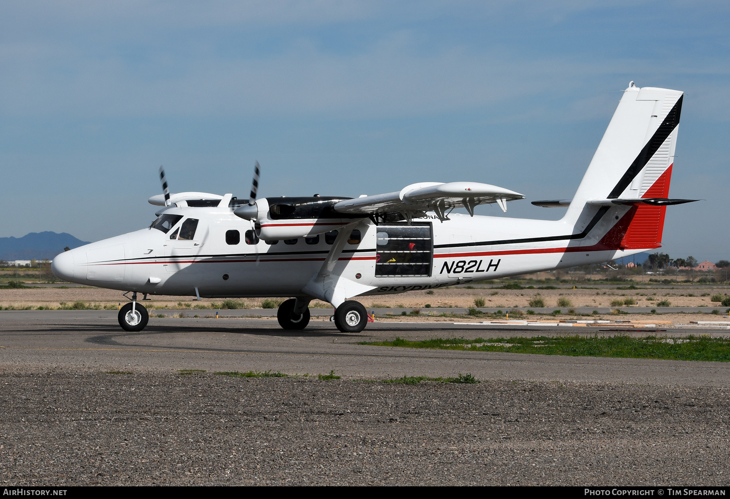 Aircraft Photo of N82LH | De Havilland Canada DHC-6-200 Twin Otter | Skydive Arizona | AirHistory.net #560911