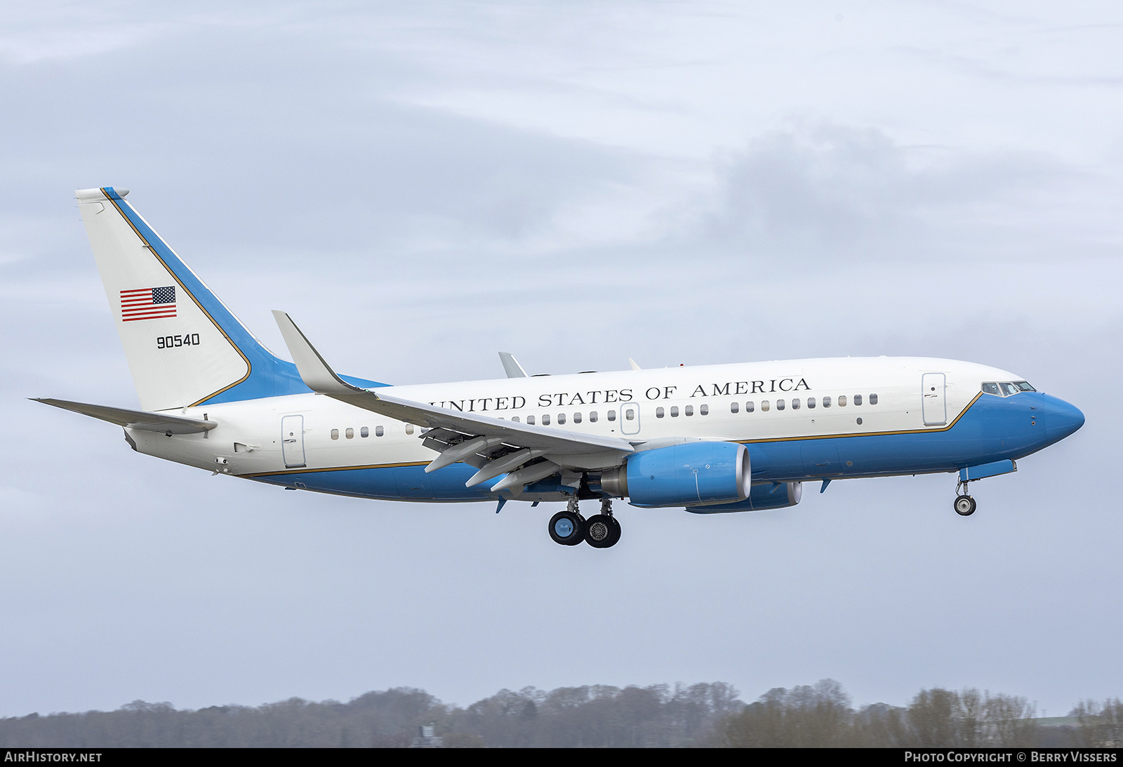 Aircraft Photo of 09-0540 / 90540 | Boeing C-40C | USA - Air Force | AirHistory.net #560926