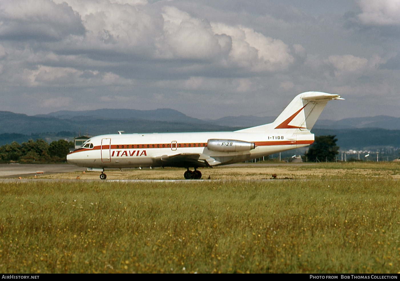 Aircraft Photo of I-TIDB | Fokker F28-1000 Fellowship | Itavia | AirHistory.net #560938