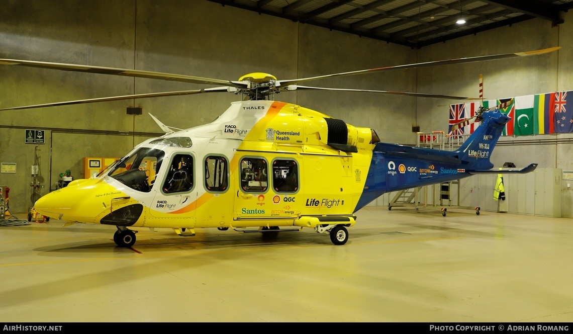 Aircraft Photo of VH-XIJ | AgustaWestland AW-139 | RACQ LifeFlight Rescue | AirHistory.net #560951