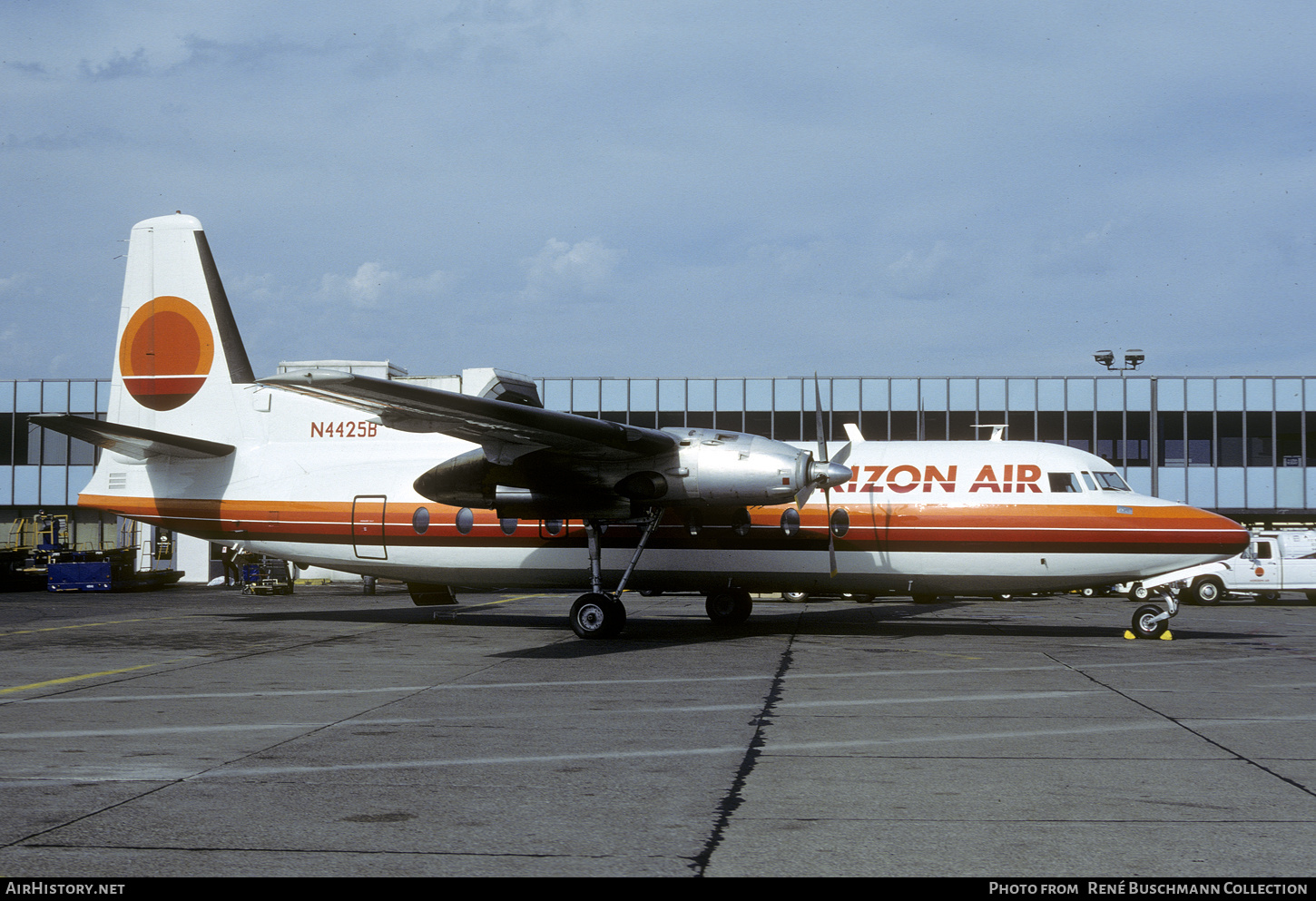 Aircraft Photo of N4425B | Fairchild F-27F | Horizon Air | AirHistory.net #560954
