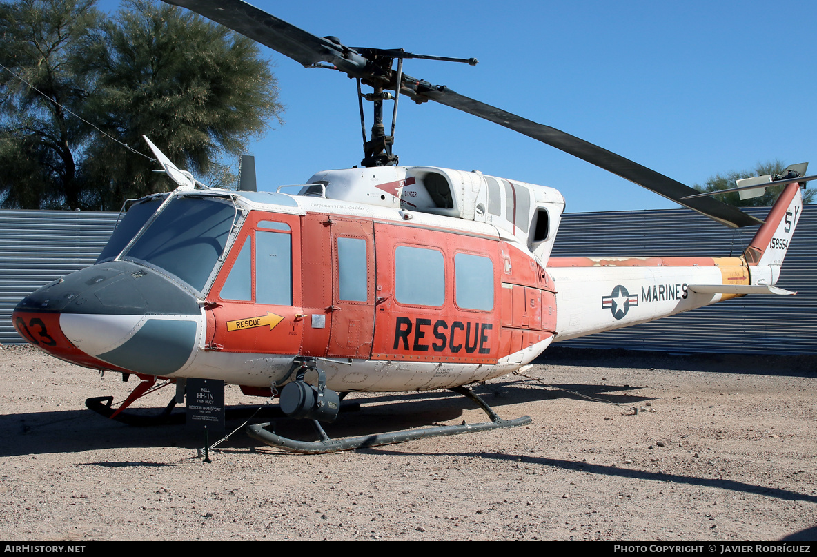 Aircraft Photo of 158554 | Bell HH-1N Iroquois | USA - Marines | AirHistory.net #560957