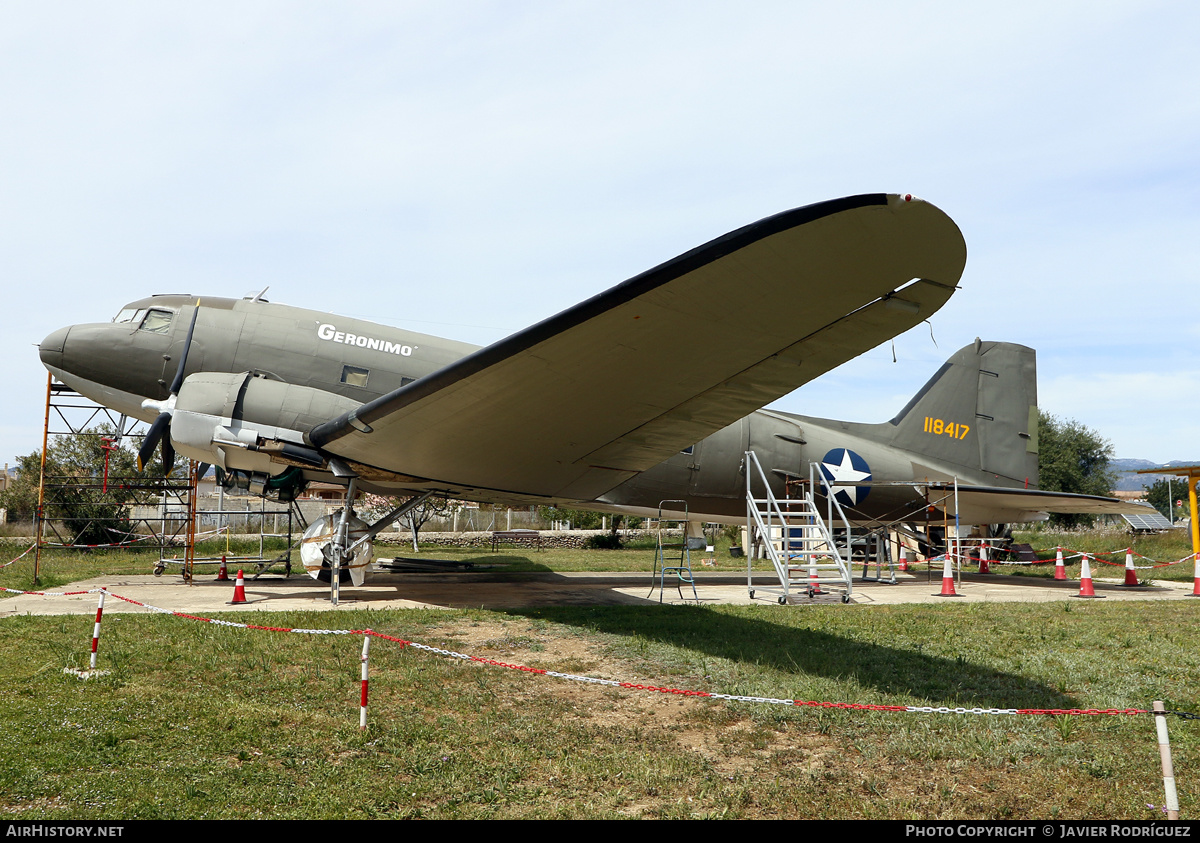 Aircraft Photo of 41-18417 / EC-EJB | Douglas C-47 Skytrain | USA - Air Force | AirHistory.net #560969