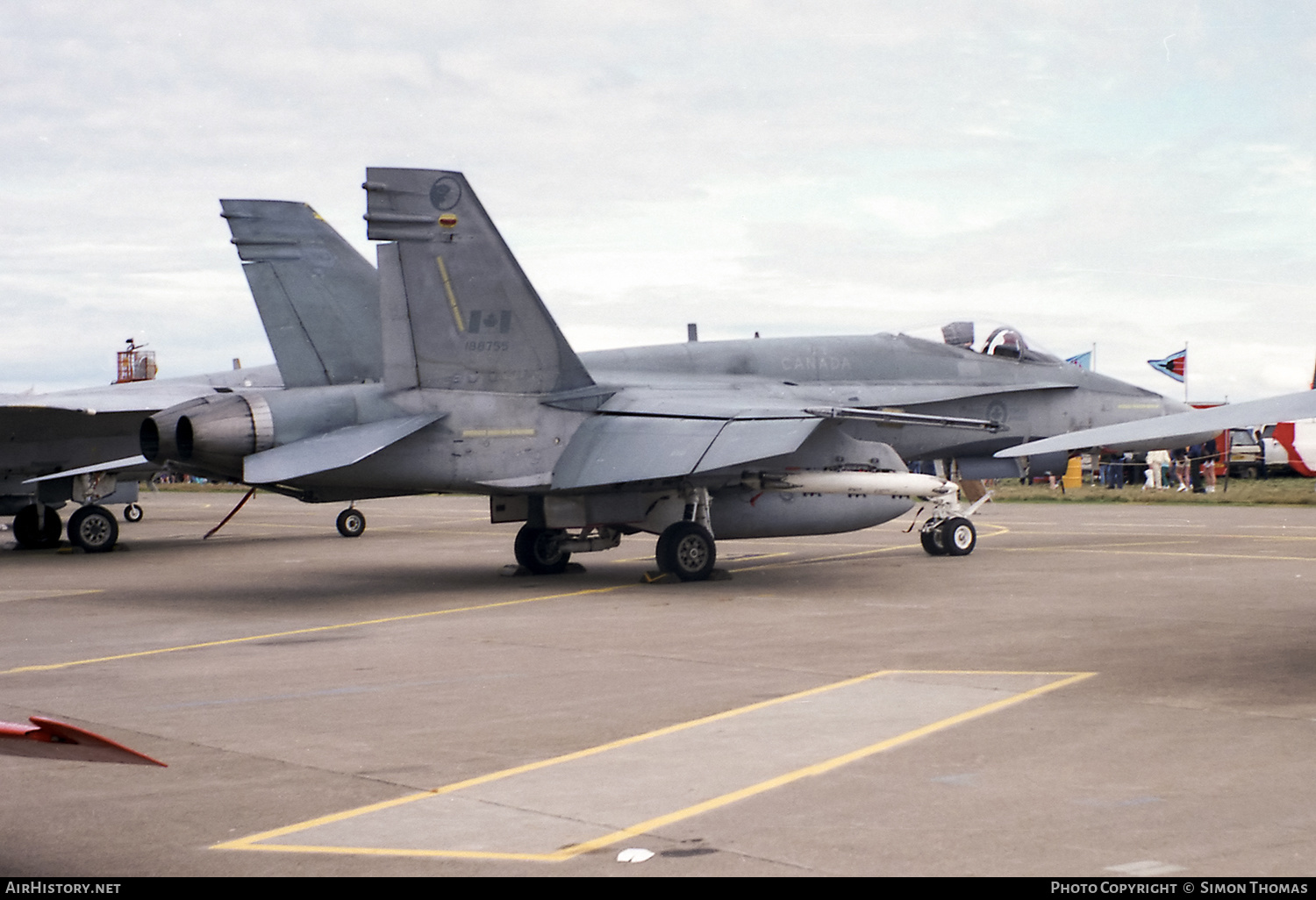 Aircraft Photo of 188755 | McDonnell Douglas CF-188 Hornet | Canada - Air Force | AirHistory.net #561014