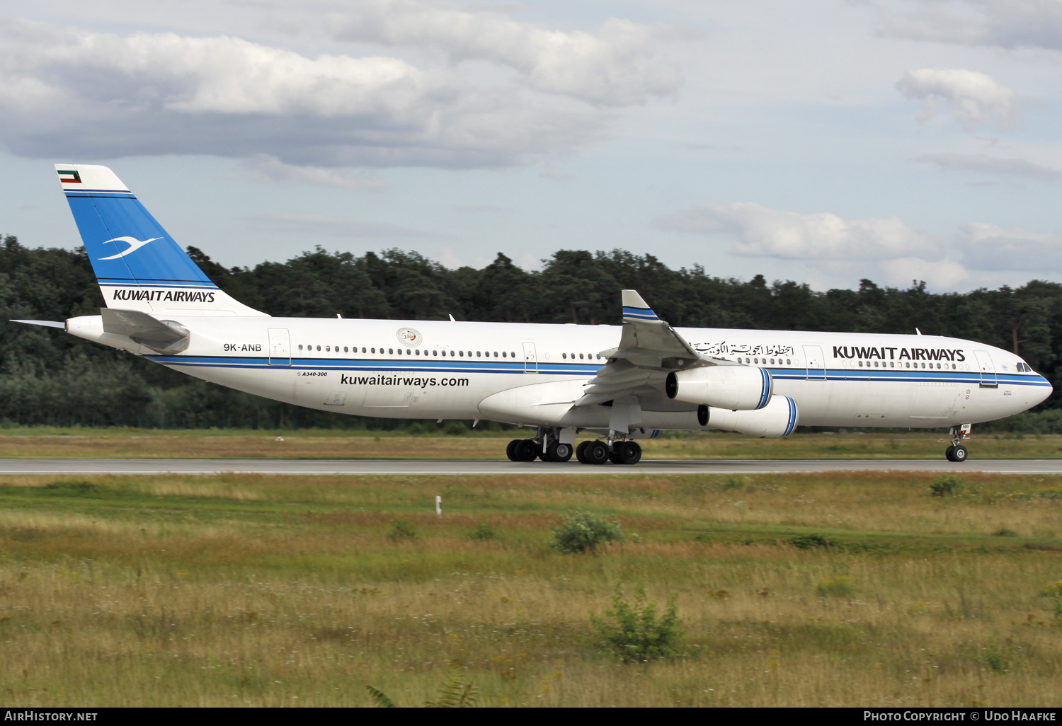 Aircraft Photo of 9K-ANB | Airbus A340-313 | Kuwait Airways | AirHistory.net #561016