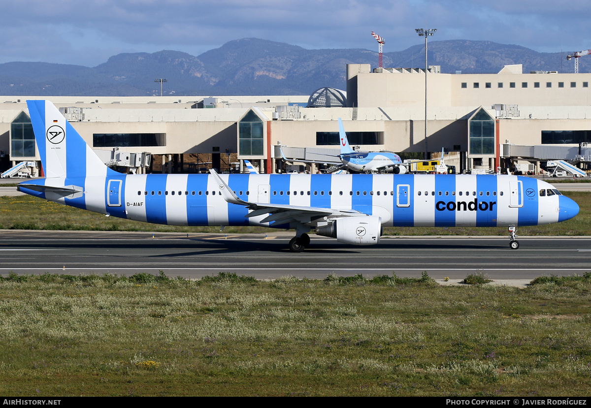 Aircraft Photo of D-AIAF | Airbus A321-211 | Condor Flugdienst | AirHistory.net #561028
