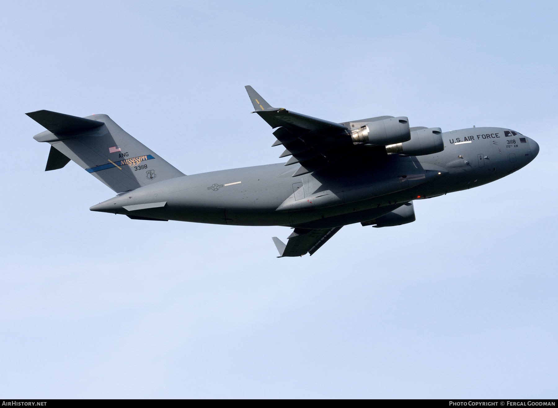 Aircraft Photo of 03-3118 / 33118 | Boeing C-17A Globemaster III | USA - Air Force | AirHistory.net #561038