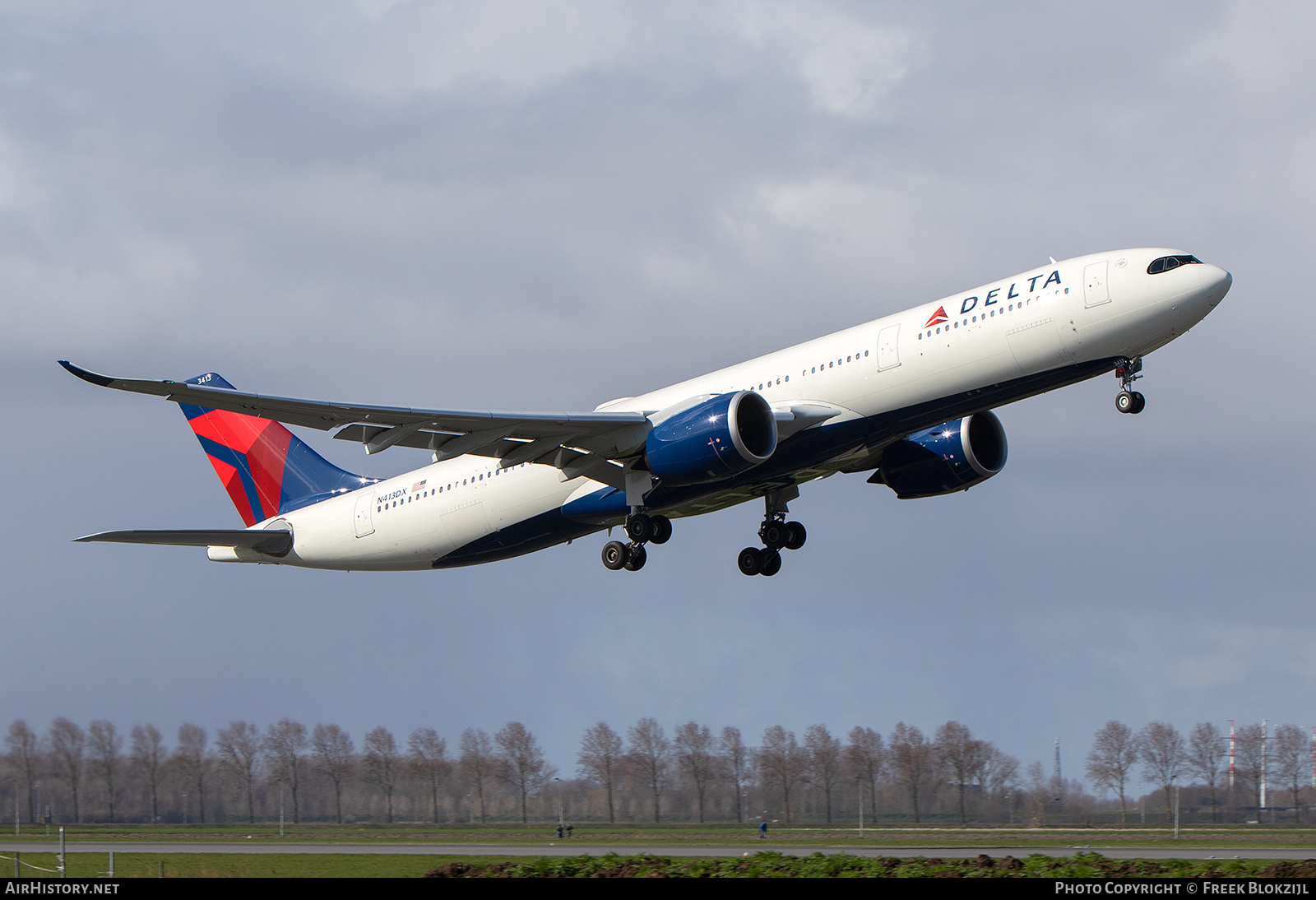 Aircraft Photo of N413DX | Airbus A330-941N | Delta Air Lines | AirHistory.net #561045