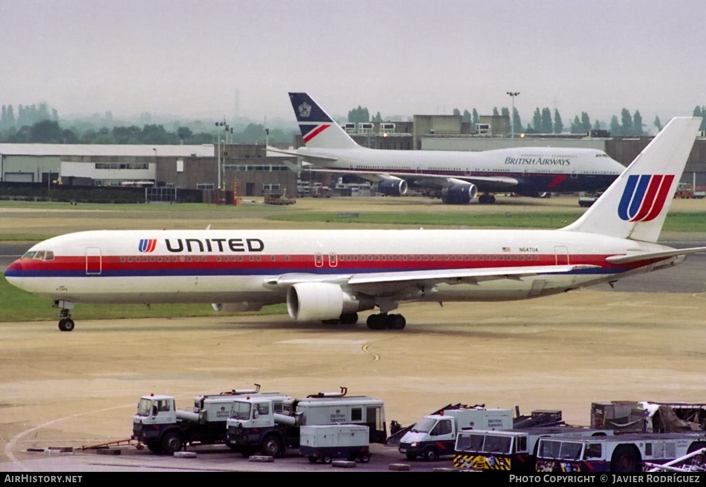 Aircraft Photo of N647UA | Boeing 767-322/ER | United Airlines | AirHistory.net #561049