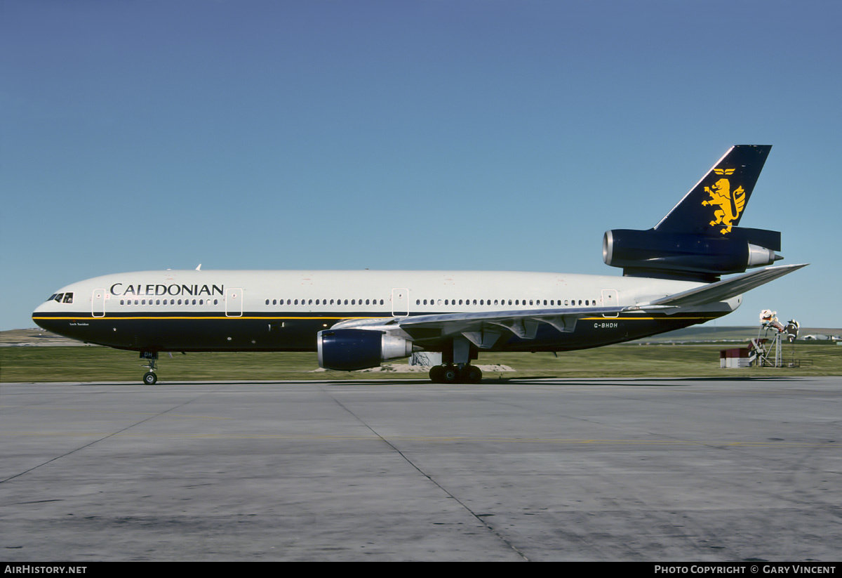 Aircraft Photo of G-BHDH | McDonnell Douglas DC-10-30 | Caledonian Airways | AirHistory.net #561059