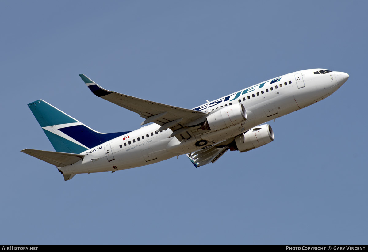 Aircraft Photo of C-GWCM | Boeing 737-7CT | WestJet | AirHistory.net #561060