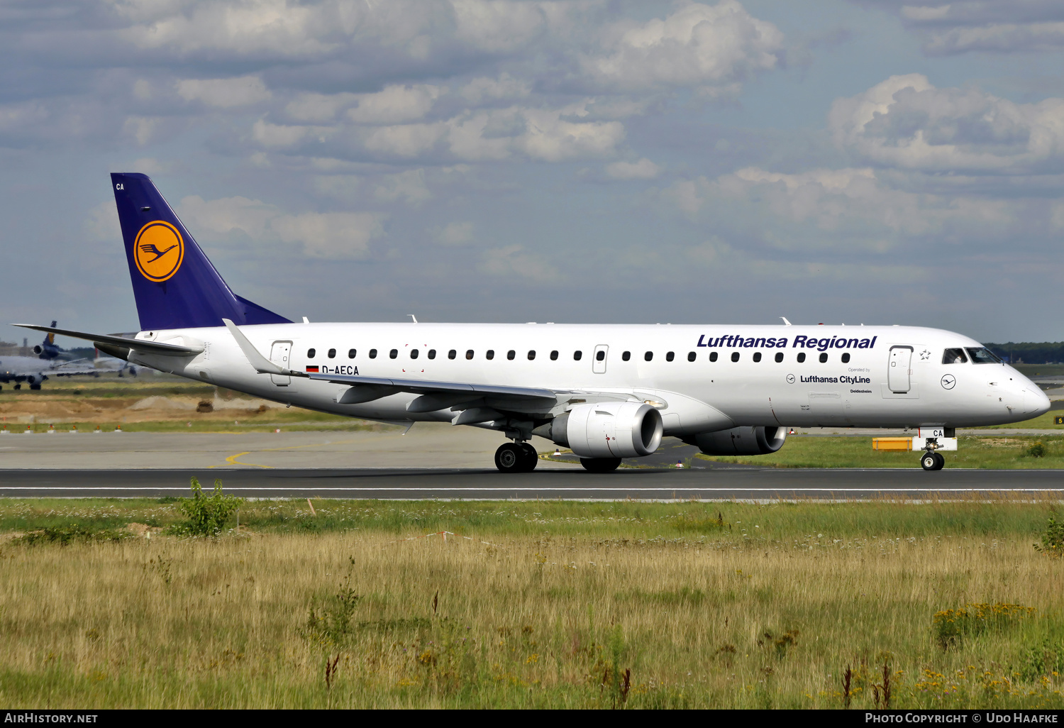 Aircraft Photo of D-AECA | Embraer 190LR (ERJ-190-100LR) | Lufthansa Regional | AirHistory.net #561067