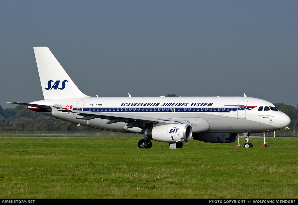 Aircraft Photo of OY-KBO | Airbus A319-131 | Scandinavian Airlines - SAS | Scandinavian Airlines System - SAS | AirHistory.net #561071