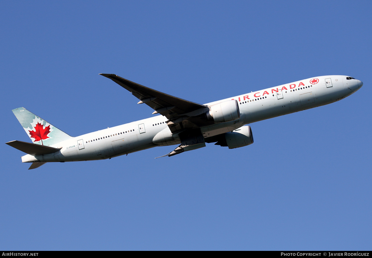 Aircraft Photo of C-FRAM | Boeing 777-333/ER | Air Canada | AirHistory.net #561072