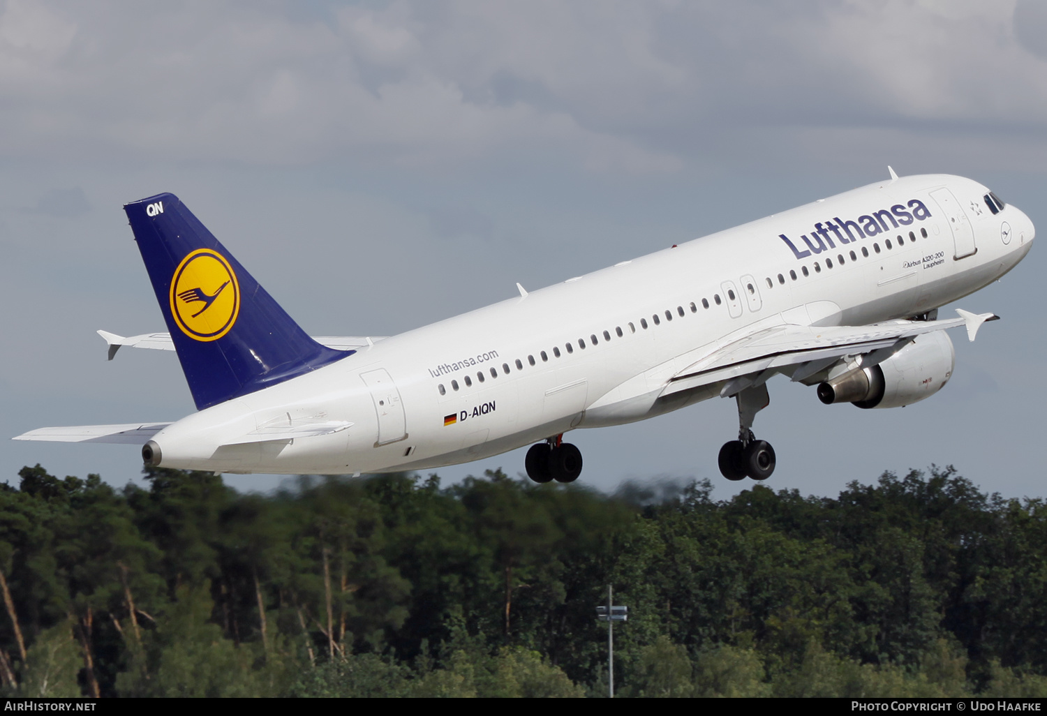 Aircraft Photo of D-AIQN | Airbus A320-211 | Lufthansa | AirHistory.net #561079