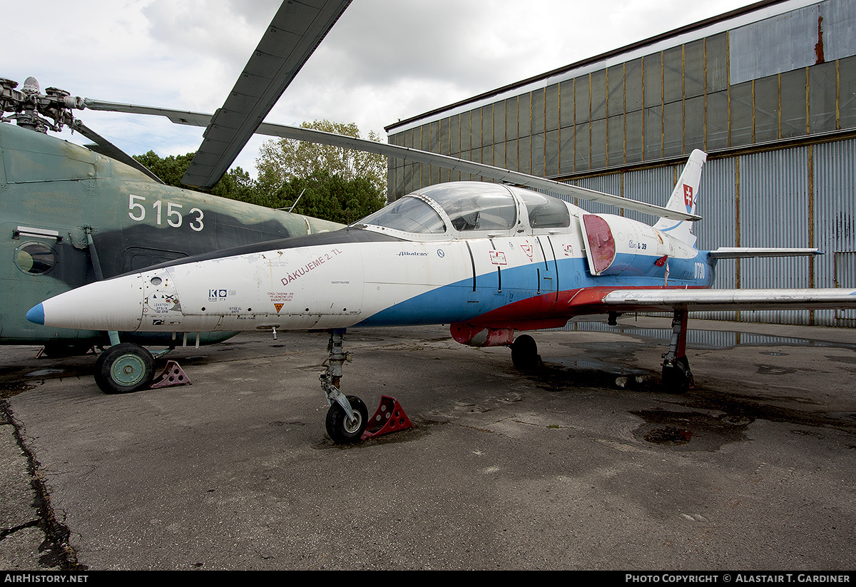Aircraft Photo of 0730 | Aero L-39V Albatros | Slovakia - Air Force | AirHistory.net #561106