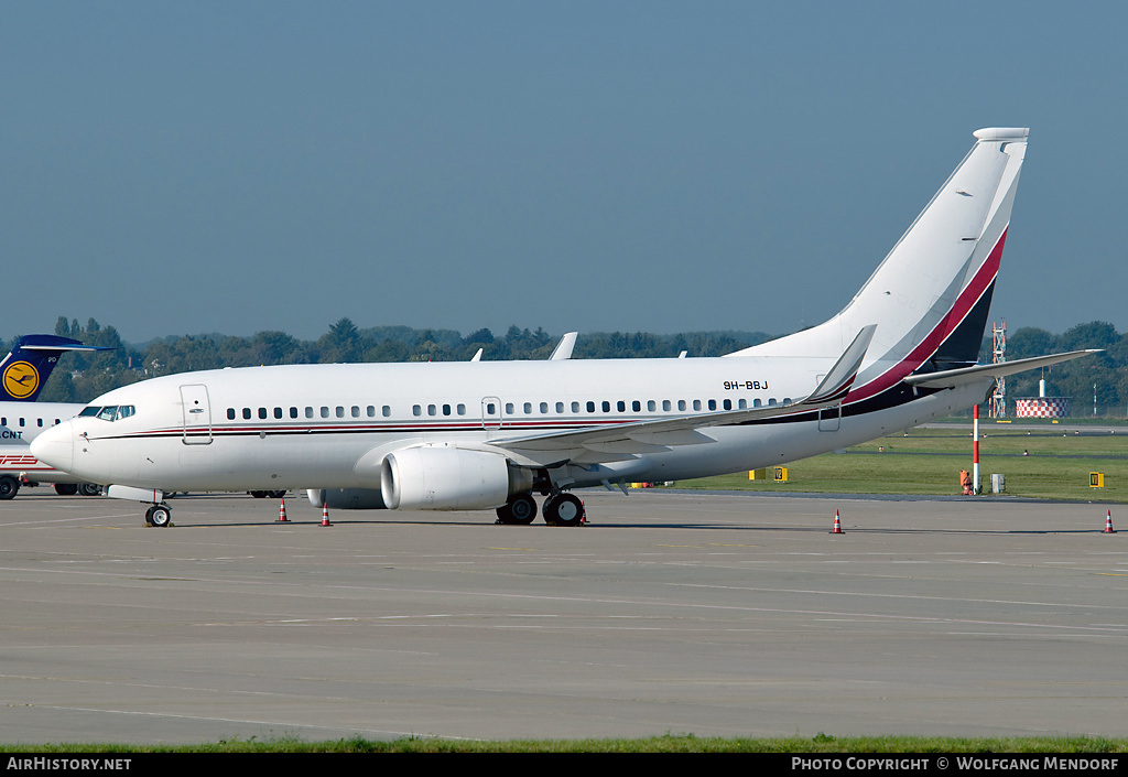 Aircraft Photo of 9H-BBJ | Boeing 737-7BC BBJ | AirHistory.net #561112