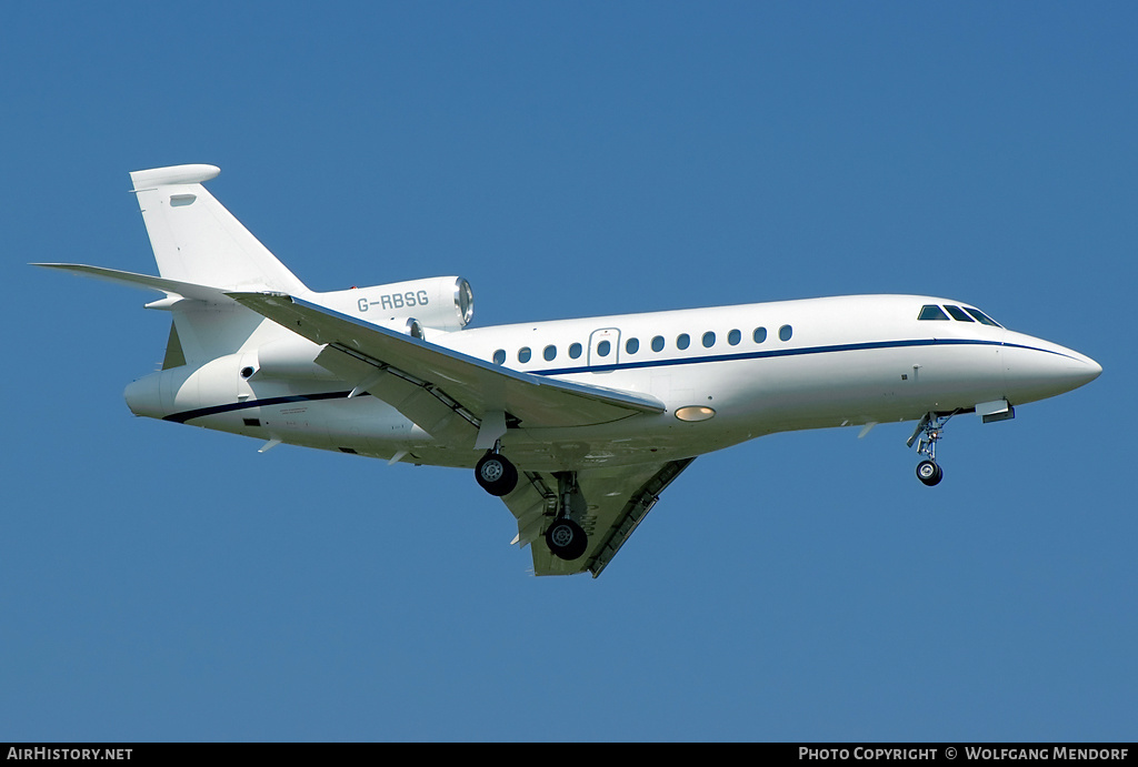 Aircraft Photo of G-RBSG | Dassault Falcon 900EX | AirHistory.net #561122