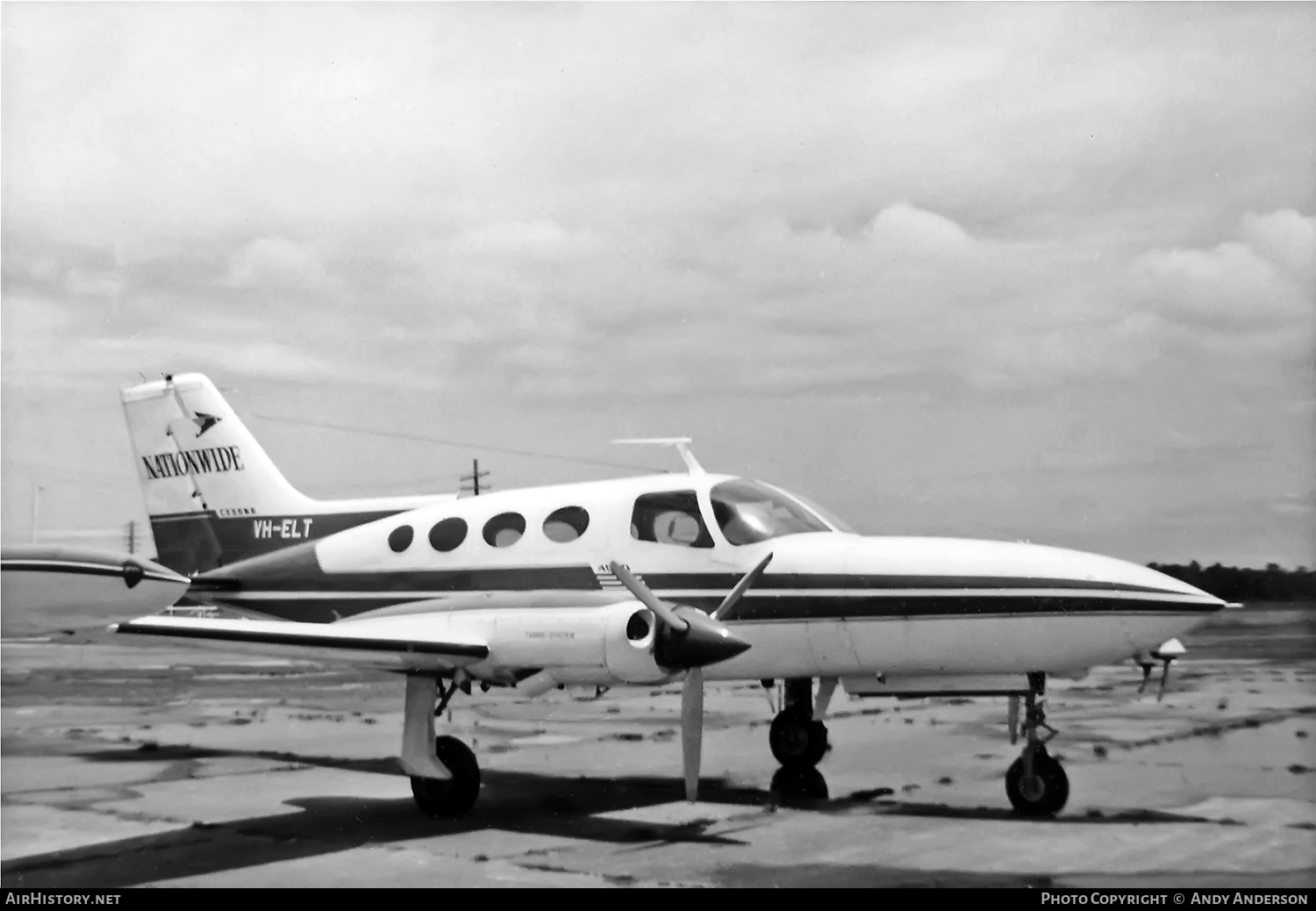 Aircraft Photo of VH-ELT | Cessna 402A | Nationwide Air Services | AirHistory.net #561127