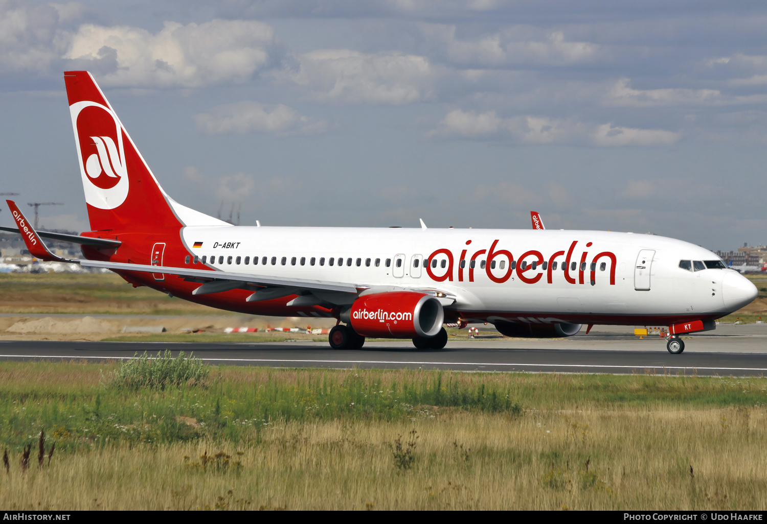 Aircraft Photo of D-ABKT | Boeing 737-86J | Air Berlin | AirHistory.net #561130