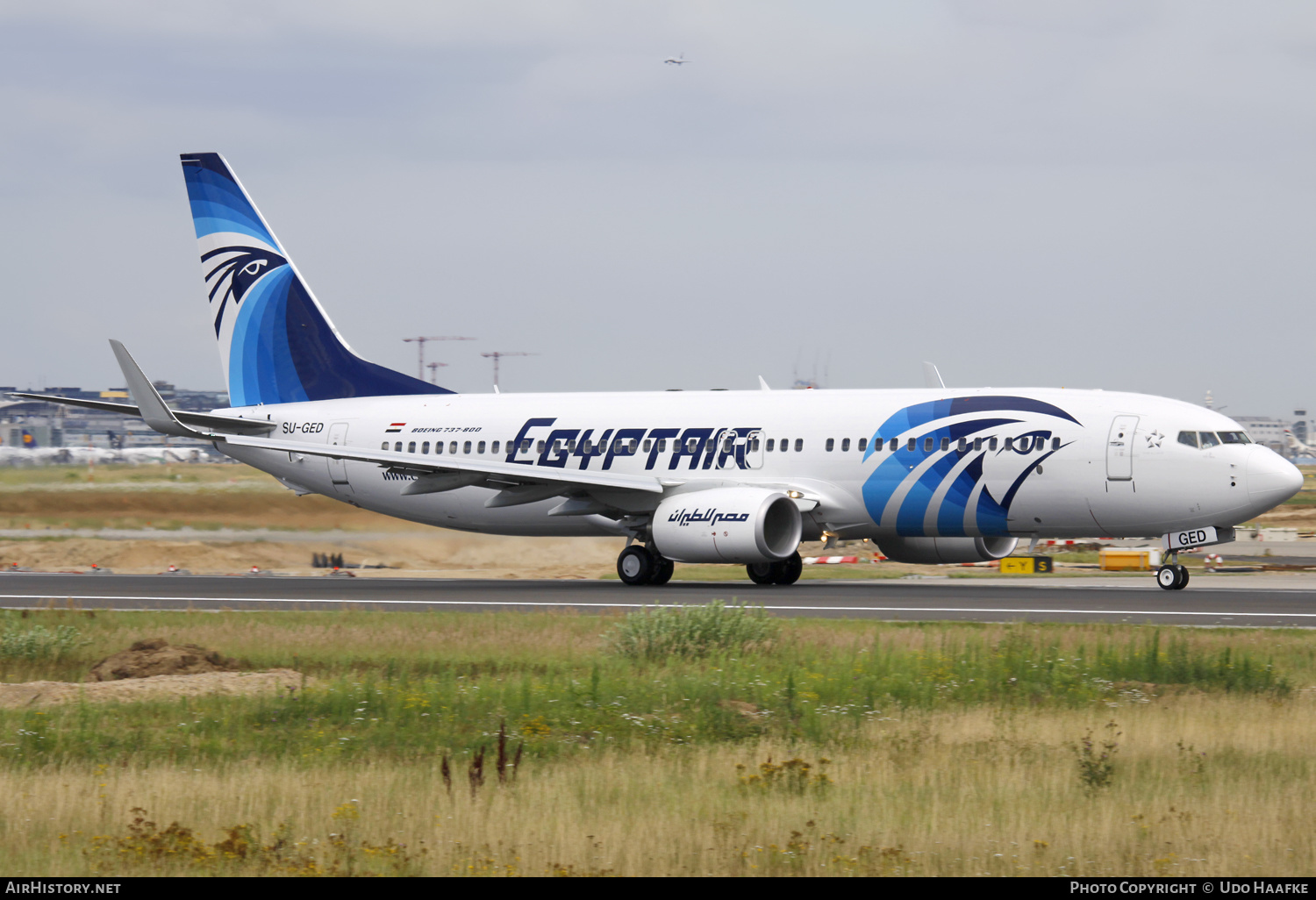 Aircraft Photo of SU-GED | Boeing 737-866 | EgyptAir | AirHistory.net #561140