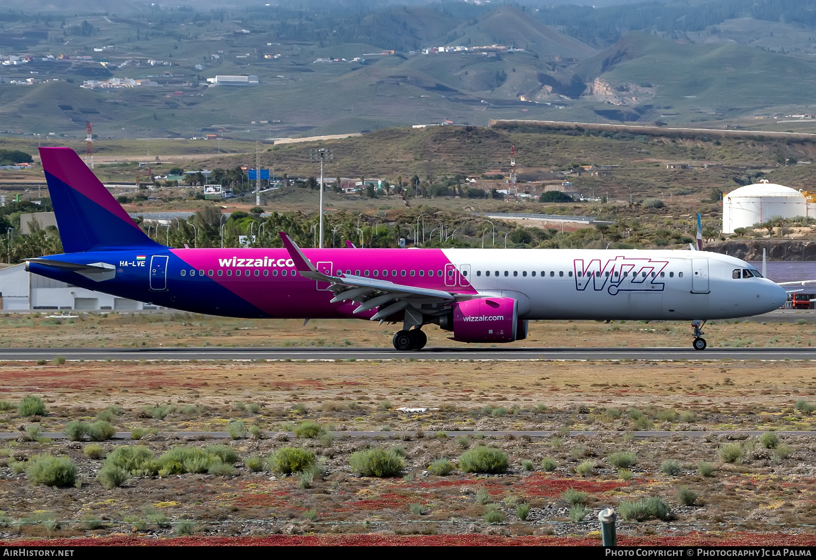 Aircraft Photo of HA-LVE | Airbus A321-271NX | Wizz Air | AirHistory.net #561144