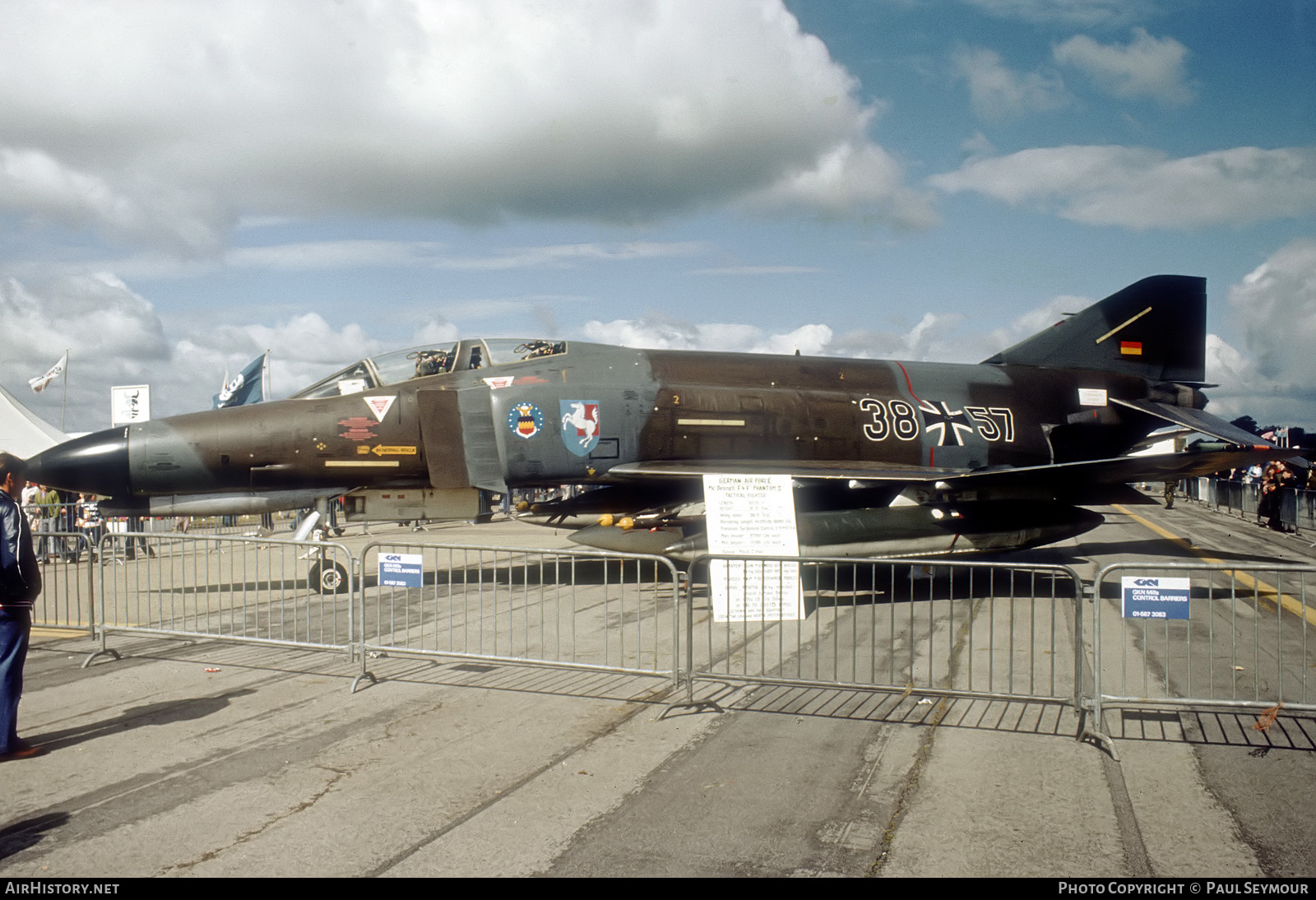 Aircraft Photo of 3857 | McDonnell Douglas F-4F Phantom II | Germany - Air Force | AirHistory.net #561165