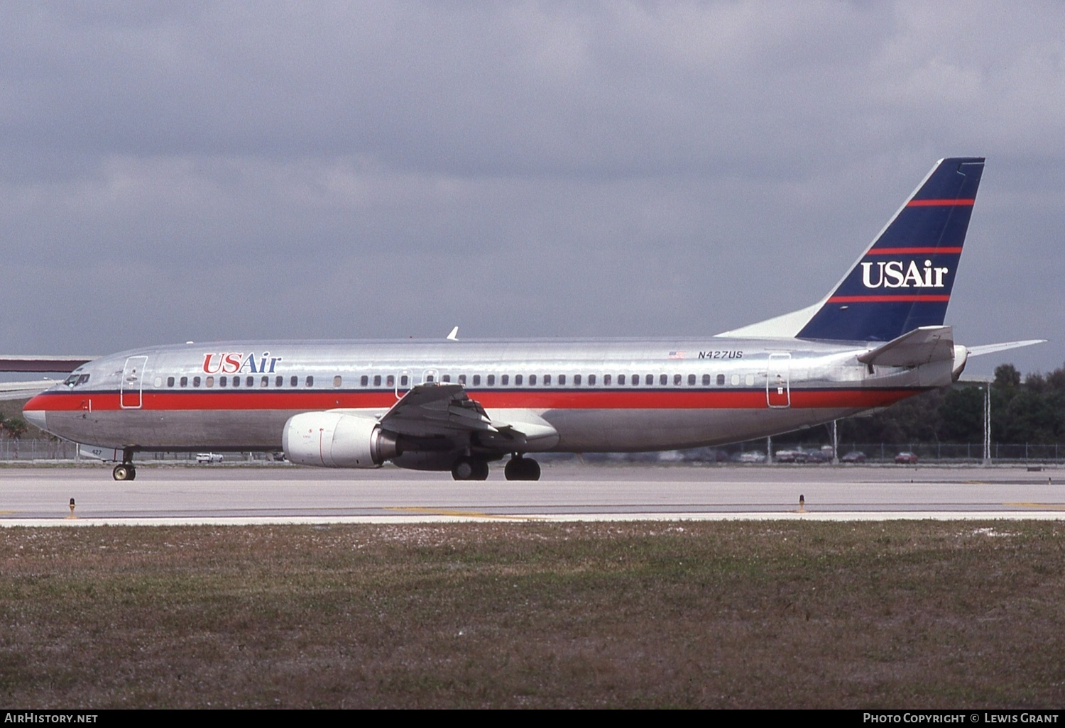 Aircraft Photo of N427US | Boeing 737-4B7 | USAir | AirHistory.net #561175