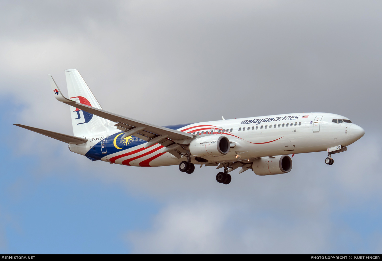 Aircraft Photo of 9M-MXO | Boeing 737-8SA | Malaysia Airlines | AirHistory.net #561176