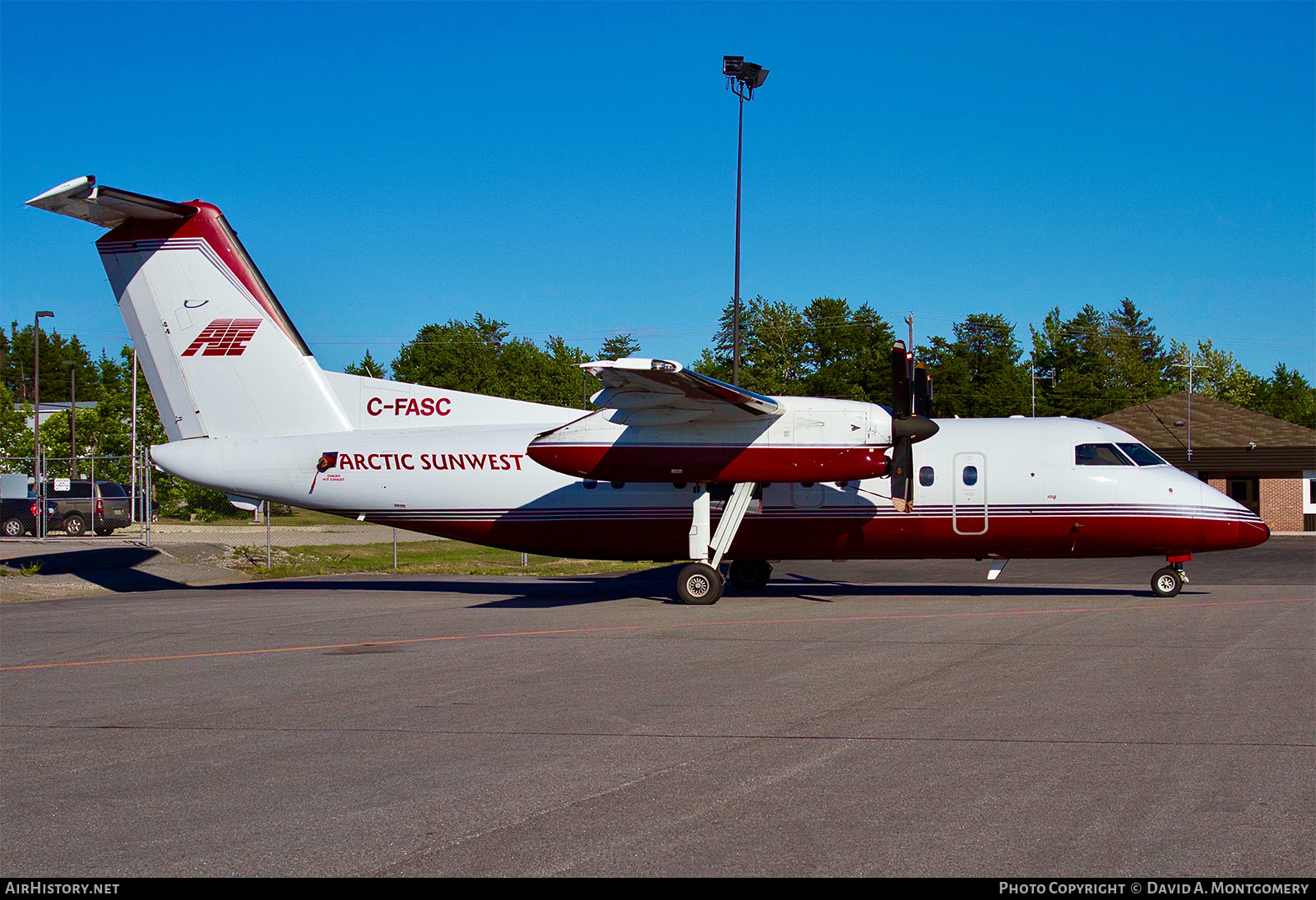 Aircraft Photo of C-FASC | De Havilland Canada DHC-8-102 Dash 8 | Arctic Sunwest Charters - ASC | AirHistory.net #561197