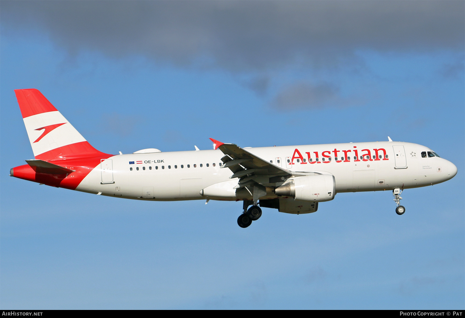 Aircraft Photo of OE-LBK | Airbus A320-214 | Austrian Airlines | AirHistory.net #561201