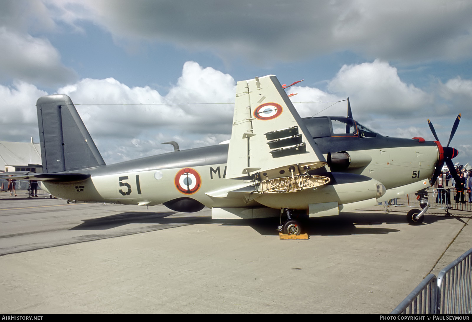 Aircraft Photo of 51 | Bréguet 1050 Alizé | France - Navy | AirHistory.net #561211